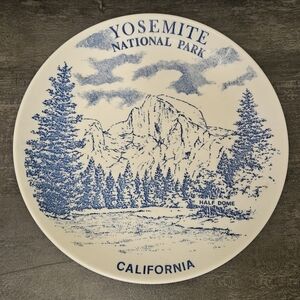 Souvenir Plate ft. Yosemite National Park- California